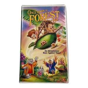 Once Upon A Forest VHS Animated Movie Adventure Film‎ 1993 Vintage
